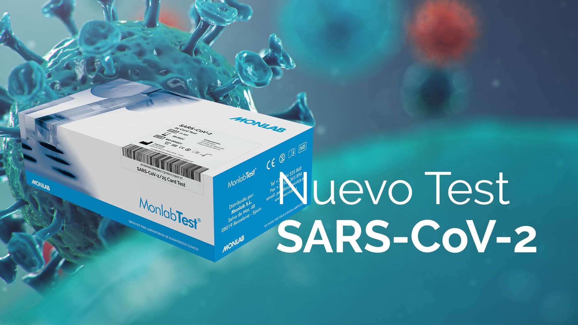 Monlab presenta SARS-CoV-2 Card Test, el test rápido de antígeno para detección de coronavirus